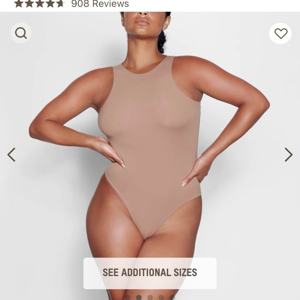 🧸XS Tan skims body suit!